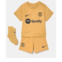 Barcelona Ansu Fati #10 Fotballklær Bortedraktsett Barn 2022-23 Kortermet (+ korte bukser)
